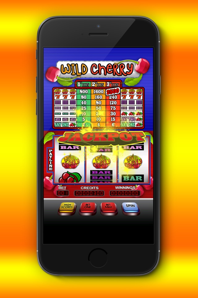 Wild Cherry Slots Machine - Free 777 slots screenshot 2