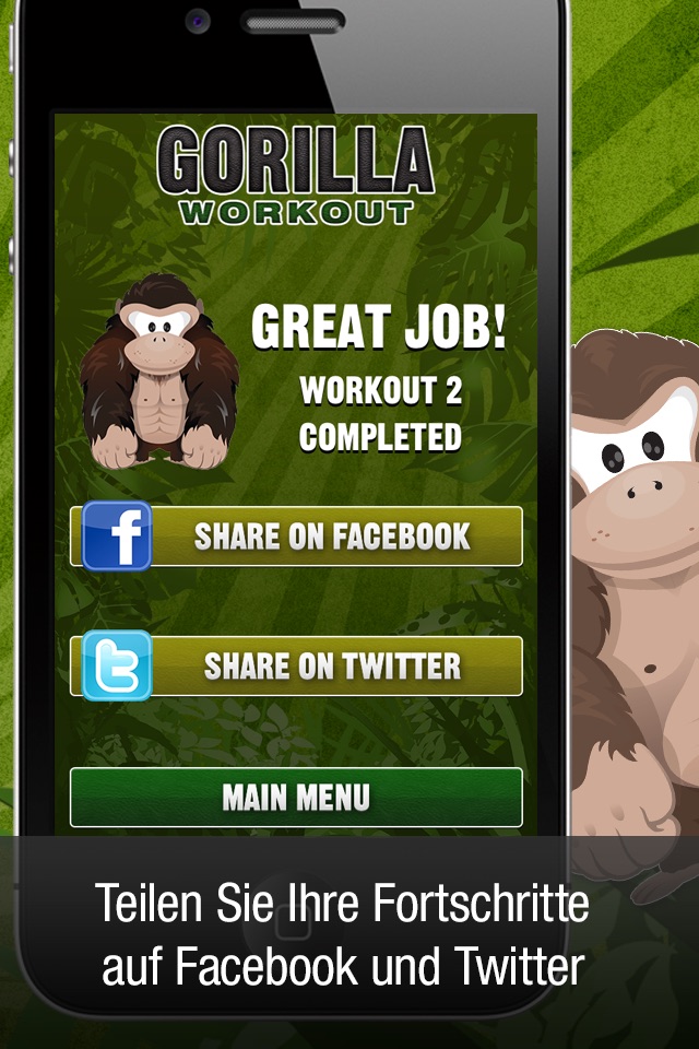 Gorilla Workout: Build Muscle screenshot 4