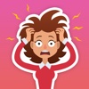 Stressed Moms - Funny Parent & Baby Stickers