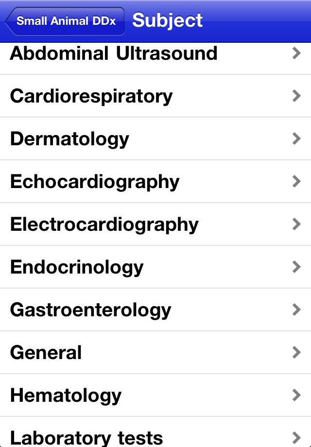 Small Animal DDx Lite screenshot 3