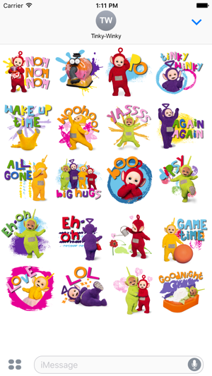 Teletubbies 3D Sticker Fun(圖2)-速報App