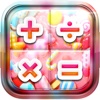 Calculator Wallpaper Keyboard in Sweet Candy Theme