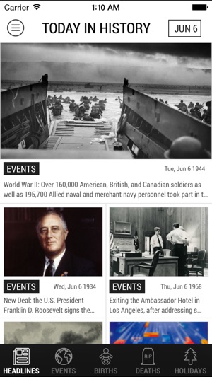 Today In History Lite Edition