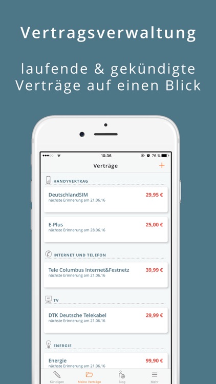 aboalarm - Verträge schnell und einfach kündigen! screenshot-3