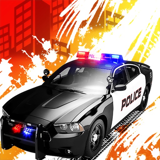 Police highway chase Icon