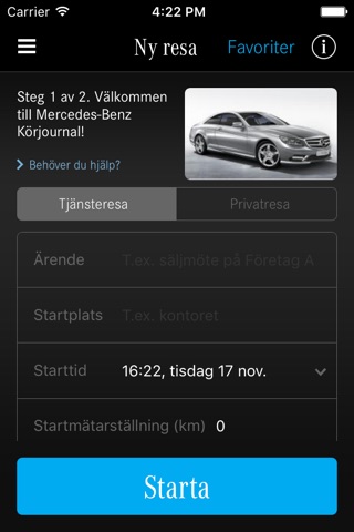 Mercedes-Benz Körjournal screenshot 3