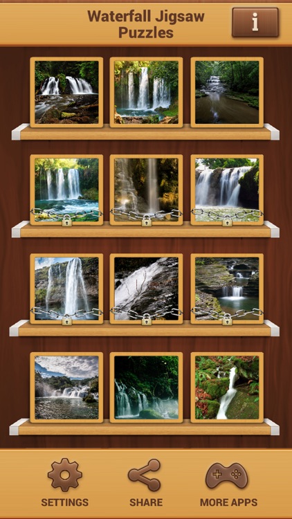 Waterfall Jigsaw Puzzles - Nature Picture Puzzle