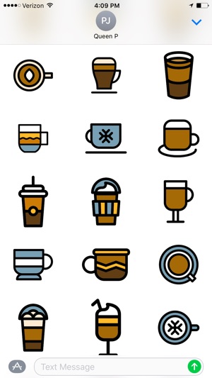 Coffee Time Stickers(圖5)-速報App