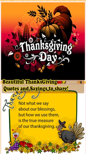 Happy Thanksgiving Day Greetings Card Ma