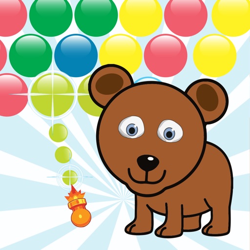 Party Bear Pooh POP! Bubble Shooter for Kids iOS App