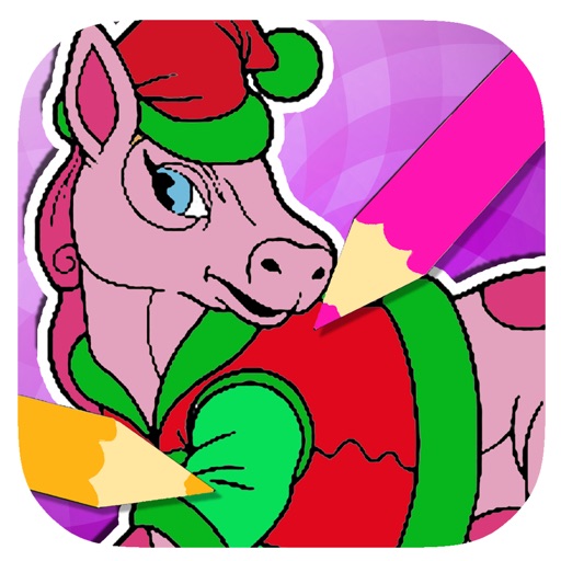 Pony Game For Coloring Page Free Edition Icon
