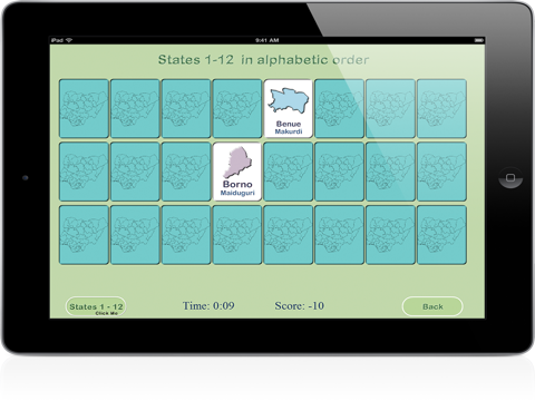 Nigeria Puzzle for iPad screenshot 3