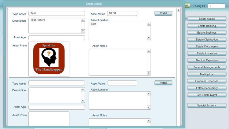 Estate Executor Mgmt DB screenshot-3