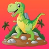 My T-REX and Friend Coloring Book for Kids : All in 1 Painting  Free