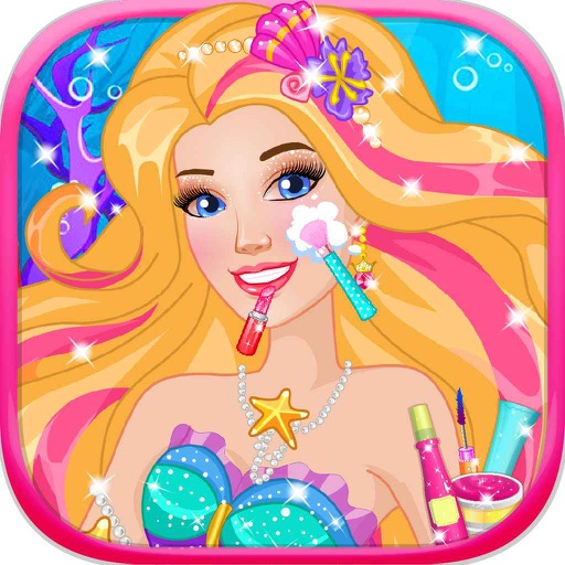 Pearl Mermaid-Fairy Makeup Games Icon