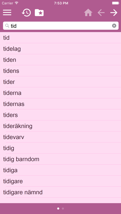 Nederlands Zweeds Woordenboek screenshot 3