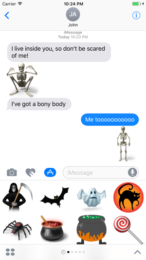 Crazy Halloween Sticker for iMessage #1(圖1)-速報App