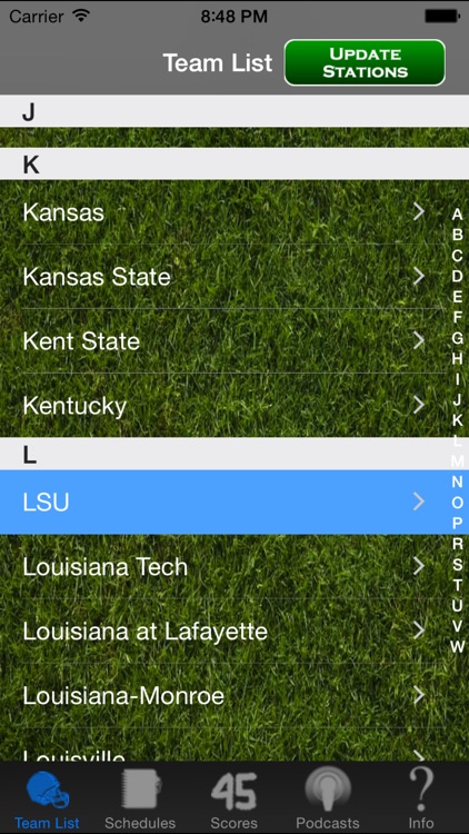 College Football Radio & Live Scores + Highlights