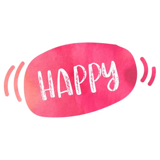 Happy Thoughts for iMessage Stickers iOS App