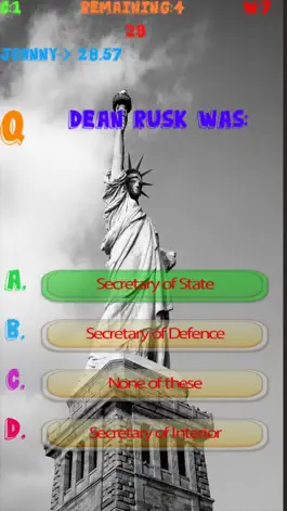 Game screenshot America History Knowledge test apk