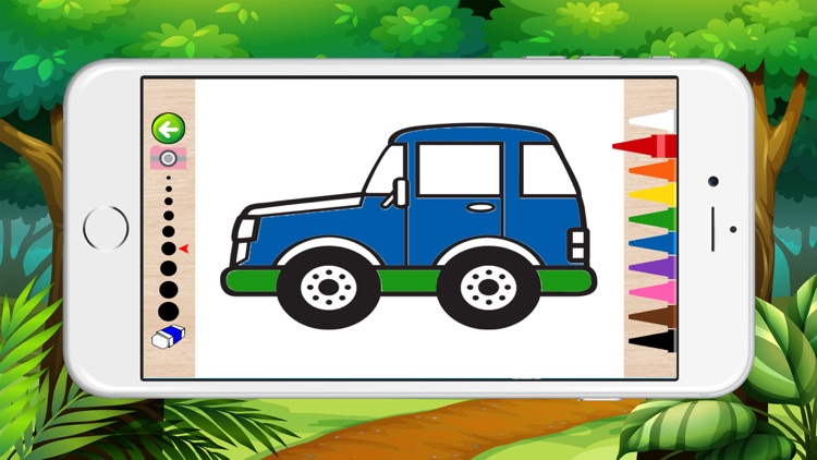 Coloring Book of Cars for Children