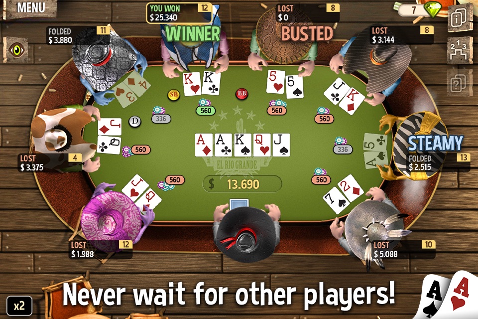 Governor of Poker 2 - Offline screenshot 2