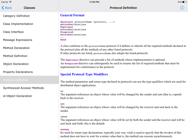 Objective C Reference HD(圖3)-速報App