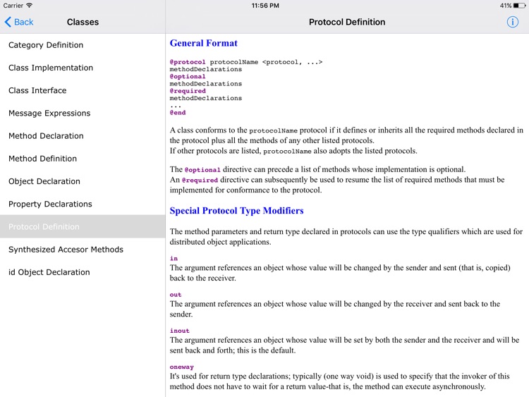 Objective C Reference HD