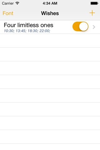 Wishes - Reminder for everyday screenshot 2
