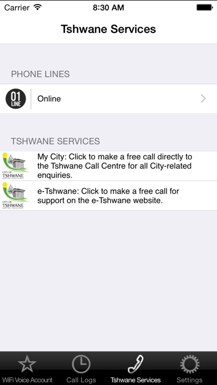 TshWi-Fi Calls screenshot-3