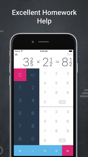 Fraction Calculator Pro Plus(圖4)-速報App