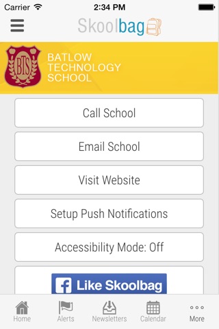 Batlow Technology School - Skoolbag screenshot 4