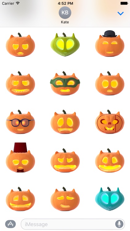 Cat O'Lanterns - Halloween Cat Pumpkins stickers