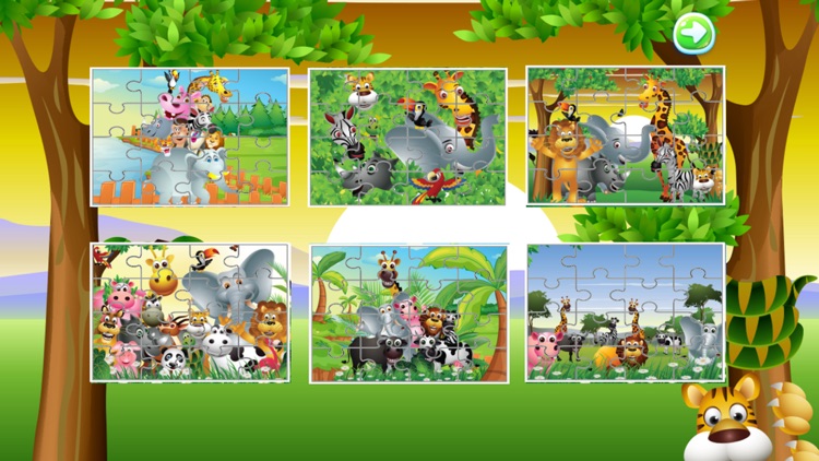 animals jigsaw puzzle patterning games of the week