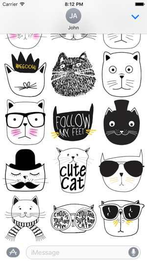 Cat Emotion Cute Sticker Pack 01(圖3)-速報App