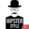 Hipster Style stickers by Tu?ba for iMessage