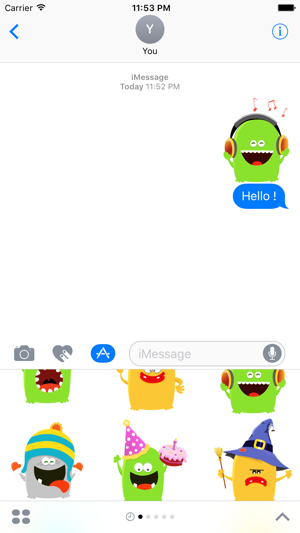 Monster Stickers