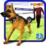Animal Control Van Simulator  Truck Steering Game