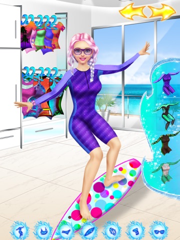 Surfer Girl Makeover - Makeup & Dress Up Kids Game screenshot 4