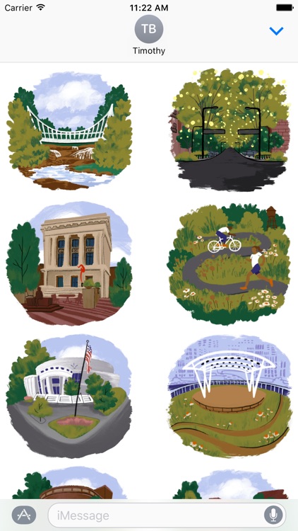 Greenville: Illustrated Stickers