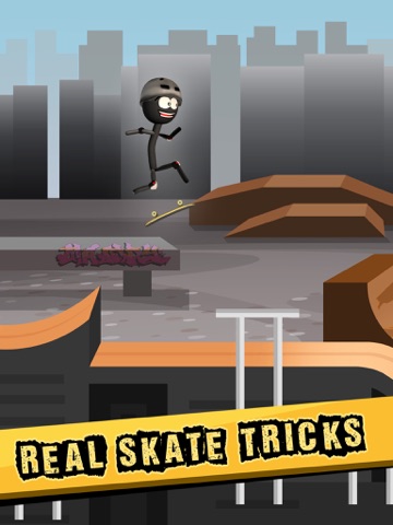 Stickman Big Air Skateboarding screenshot 2