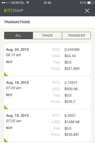 Bitstamp screenshot 2