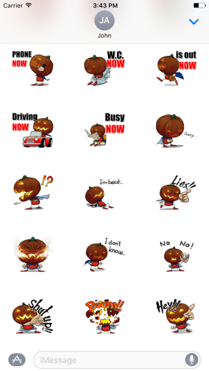 Mr. Pumpkin Fun Sticker(圖2)-速報App