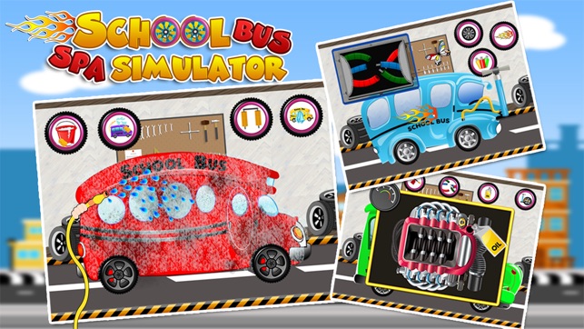 School Bus Spa Simulator - Wheels On The Bus(圖1)-速報App