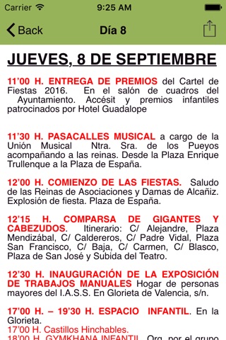 Fiestas de Alcañiz screenshot 3