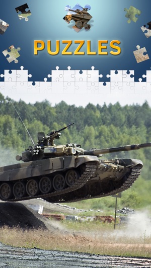 Military Tank Jigsaw Puzzles HD. Premium