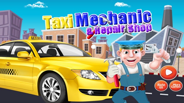 Taxi Mechanic & Repair Shop Games