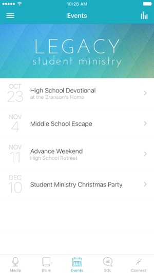 Legacy Student Ministry(圖2)-速報App