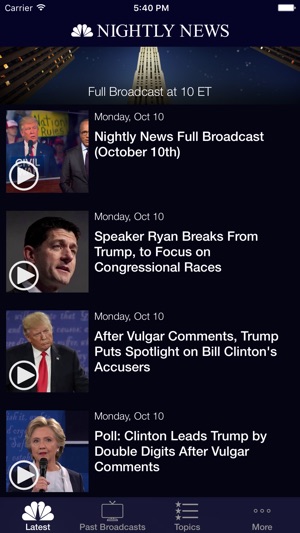 NBC Nightly News(圖1)-速報App