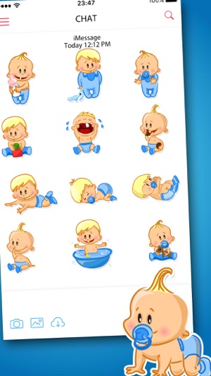 Funny Toddlers Stickers